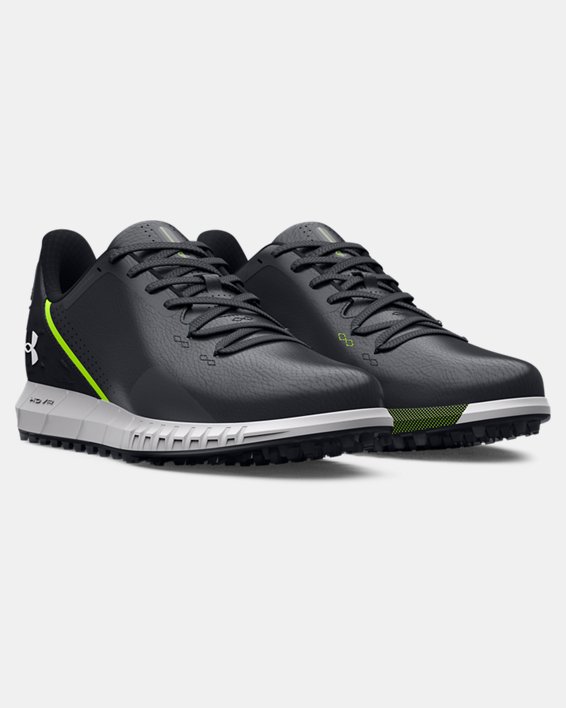 Men's UA HOVR™ Drive Spikeless Wide (E) Golf Shoes in Black image number 3